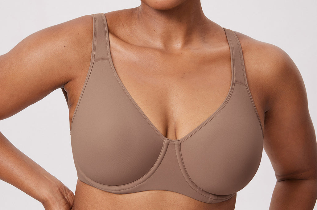 Women's Everyday Full Coverage Underwire Bra Gentle Rose