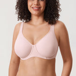 Women's Everyday Full Coverage Underwire Bra Gentle Rose