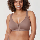 Women's X-shaped Back Posture Bra Oatmeal Heather