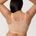 Women's X-shaped Back Posture Bra Rose Smoked