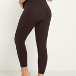Women's Super High Waist Maternity Leggings 25" Black Classic