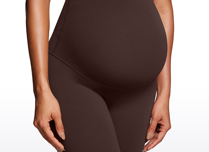 Women's Super High Waist Maternity Leggings 30" Black