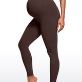 Women's Super High Waist Maternity Leggings 30" Black