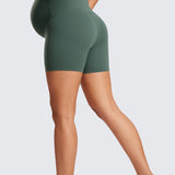 Women's Super High Waist Maternity Shorts 4" True Navy