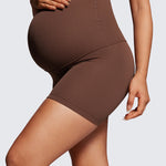 Women's Super High Waist Maternity Shorts 4" True Navy