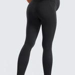 Women's Maternity Leggings with Pockets 28" Black