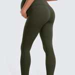 Women's Maternity Leggings with Pockets 28" Black