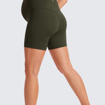 Women's Maternity Shorts with Pockets 5" True Navy