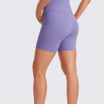 Women's Maternity Shorts with Pockets 5" True Navy