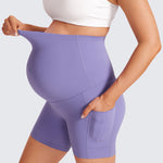 Women's Maternity Shorts with Pockets 5" True Navy