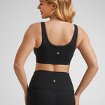 Women's U-Back Crossover Maternity Bra Black