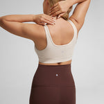 Women's U-Back Crossover Maternity Bra White