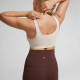 Women's U-Back Crossover Maternity Bra White