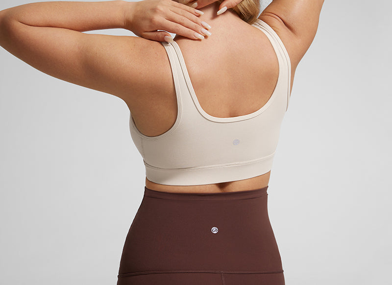 Women's U-Back Crossover Maternity Bra White