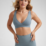 Women's U-Back Crossover Maternity Bra Mojave Tan