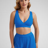 Women's U-Back Crossover Maternity Bra Strawberry Pink