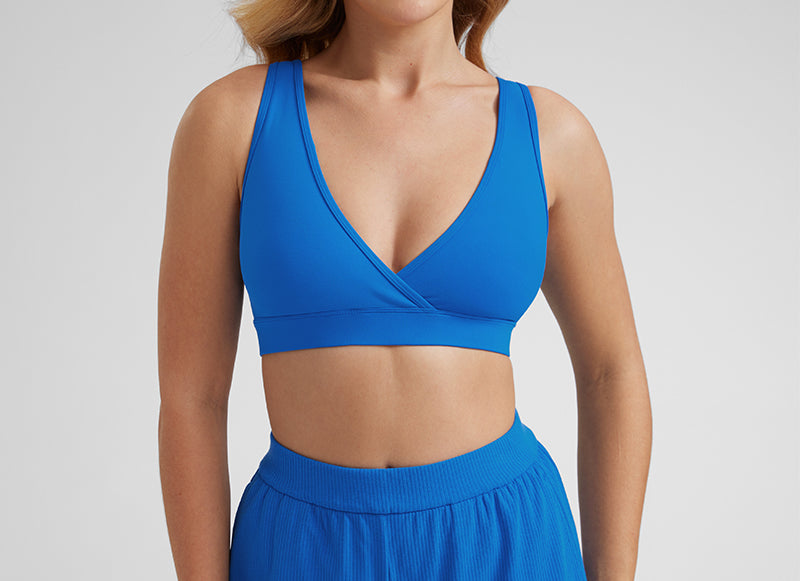 Women's U-Back Crossover Maternity Bra Strawberry Pink